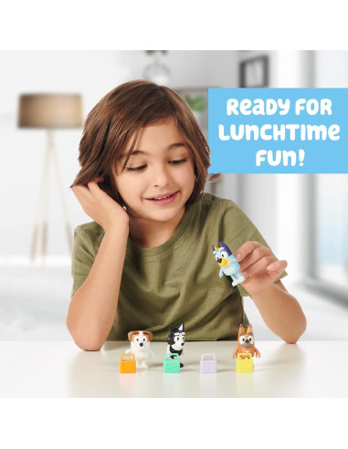 Figuras de Escuela Bluey - Paquete de 4 Amigos 6.35-7.62 cm