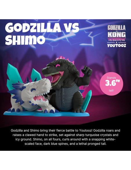 Figura de Vinilo Godzilla vs Shimo Youtooz 9.14 cm Coleccionable