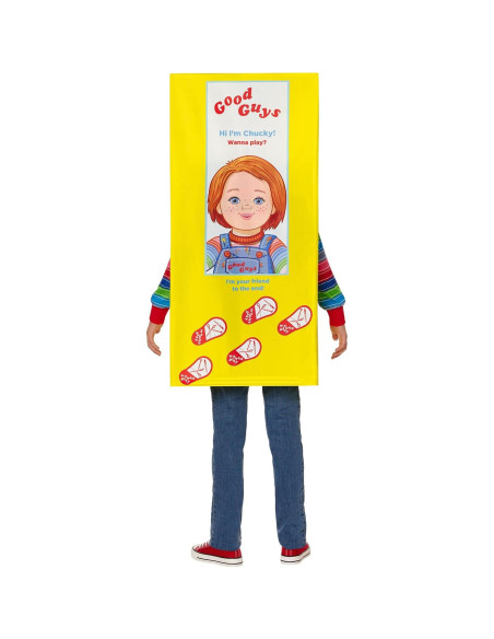 Disfraz de Chucky para niños Spirit Halloween - Camisa y caja