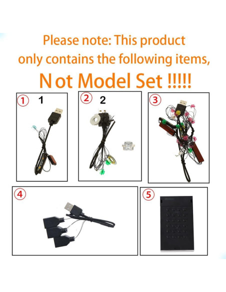 Kit de Luz LED GEAMENT para Lego El Gran Árbol Deku 77092