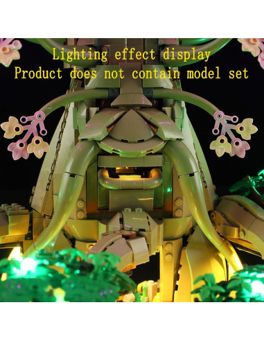 Kit de Luz LED GEAMENT para Lego El Gran Árbol Deku 77092