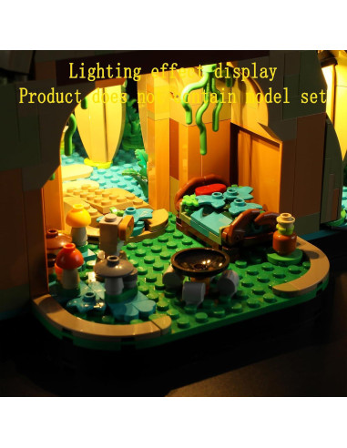 Kit de Luz LED GEAMENT para Lego El Gran Árbol Deku 77092
