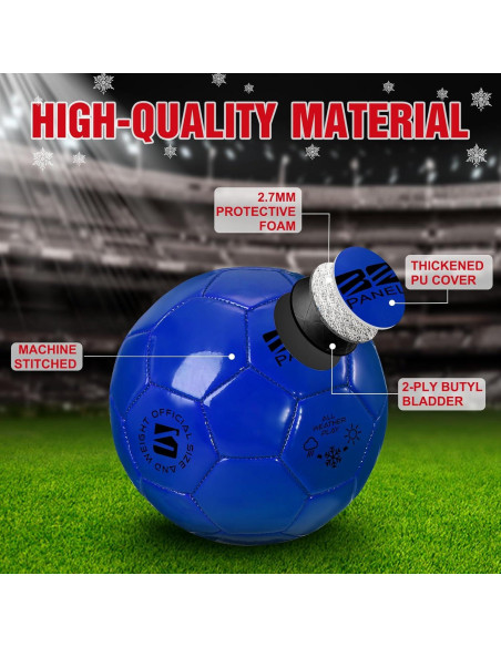 Set 4 Balones de Fútbol Shappy Tamaño 3 con Bomba y Bolsa