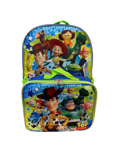Mochila Ruz 16" Toy Story con Caja Almuerzo Desmontable