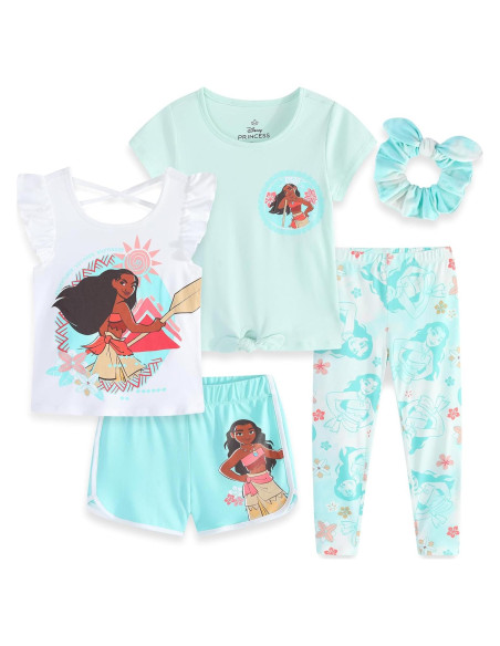 Conjunto de Ropa Disney Moana para Niñas - 5 Piezas