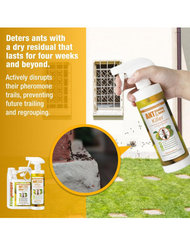 EcoVenger Asesino de Hormigas 480 ml - Natural y Efectivo