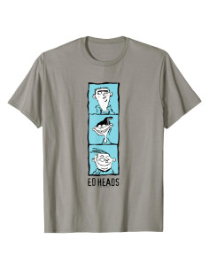 Camiseta Ed Edd n Eddy Azul 100% Algodón - Cartoon Network