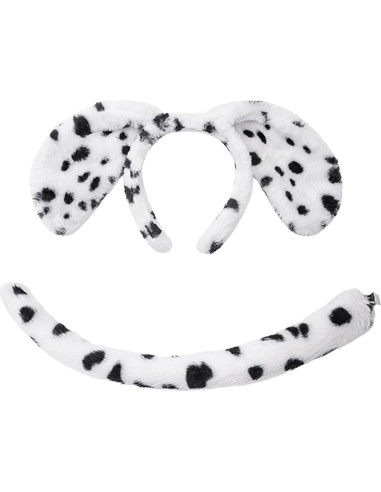 Disfraz de Dálmata para Niños ZeroShop 5 Piezas 101 Días