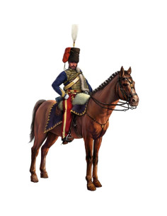 Kit de Modelo Italeri 11 Húsares Británicos Guerra Crimea 1:72 2