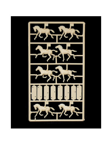 Kit de Modelo Italeri 11 Húsares Británicos Guerra Crimea 1:72