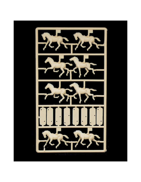 Kit de Modelo Italeri 11 Húsares Británicos Guerra Crimea 1:72