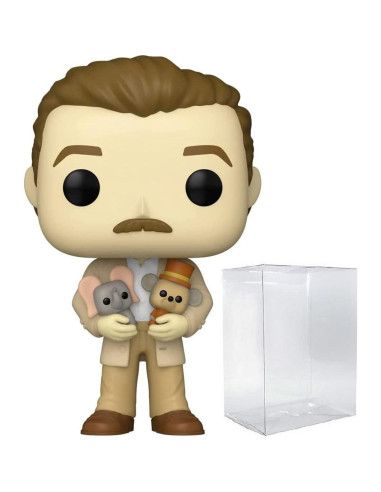 Figura de Vinilo Pop! Funko Disney 100 - Walt Disney con Dumbo 9.53 cm