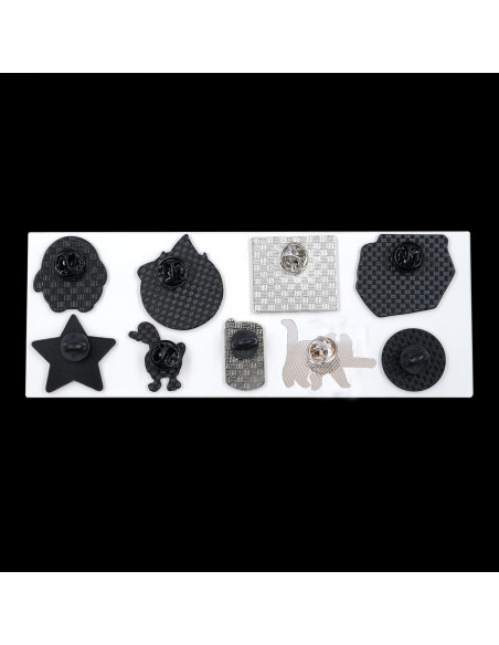 Conjunto de 9 Pines de Esmalte Divertidos TungminJ para Niñas