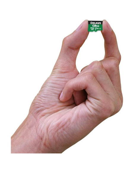 Tarjeta Micro SD 128GB Delkin Devices UHS-II V90 300MB/s