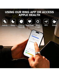 Anillo de Salud Inteligente KppeX X1 - Monitoreo Sueño y Fitness 2