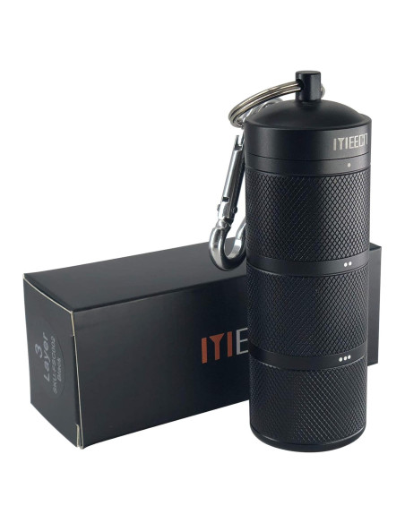 Organizador de Pastillas MEECN 3 Capas Aluminio Impermeable Negro