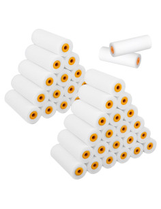 Paquete de 36 Fundas de Rodillo de Pintura Tobeelec 10.16 cm