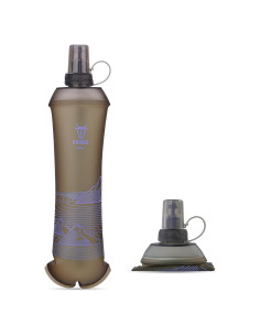 Botella de Agua Flexible TPU 500ml Morado - UTOBEST