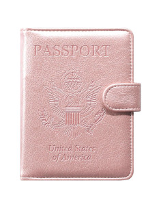 Portadocumentos de Viaje ACdream Oro Rosa con RFID