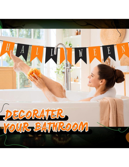 12 Esponjas de Baño Loofah Naranja Exfoliantes 50g - FuWeave