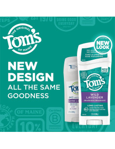 Desodorante Natural Tom's of Maine 63.5 g Lavanda Sin Aluminio 2