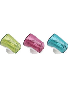 Soporte de Cepillo de Dientes Tnyvm 3 Pcs Ventosa Multicolor 2