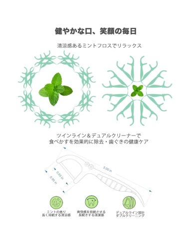 Himgy Hilo Dental Blanqueador Menta 614 Hilos Duales Kit Familiar