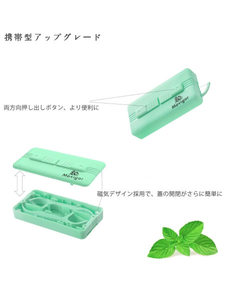 Himgy Hilo Dental Blanqueador Menta 614 Hilos Duales Kit Familiar