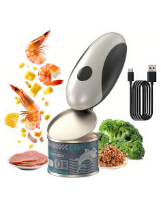 Abrelatas Eléctrico Anki HappiGo Automático Recargable USB