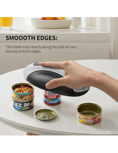 Abrelatas Eléctrico Anki HappiGo Automático Recargable USB 2