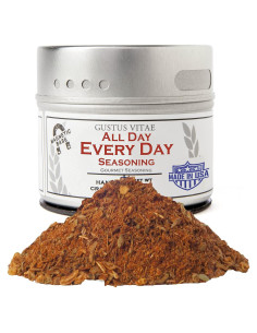 Sazonador Gourmet Todo el Día Gustus Vitae 65g - 100% Natural