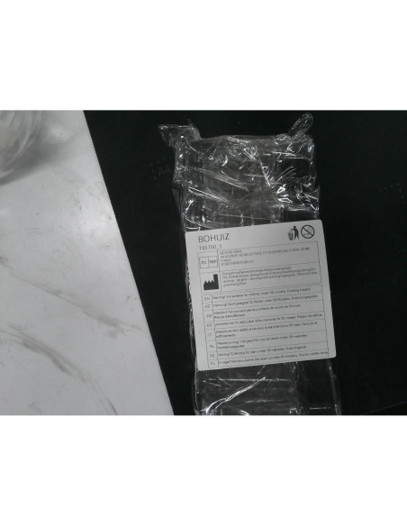 Paquete de 6 frascos de especias plásticos 88.7 ml con tapa shaker