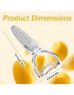 Pelador de Maíz Sinbana X10291 de Aluminio y Acero Inoxidable 2