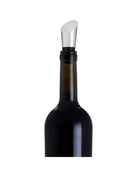Tapón de Botella de Vino Viski Acero Inoxidable con Silicona