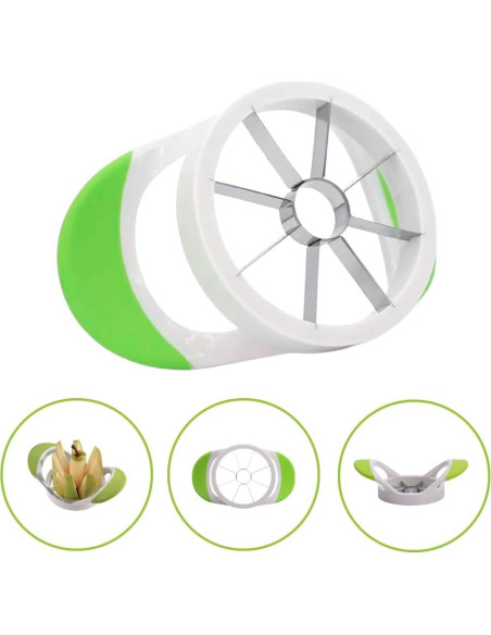 Set Cortador y Descorazonador de Manzanas OCEANDEEP 2 en 1