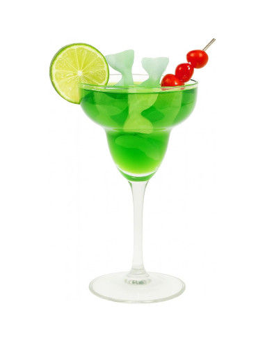 Bandeja de Hielo Silicona HIC Kitchen 6 Colas de Sirena Verde