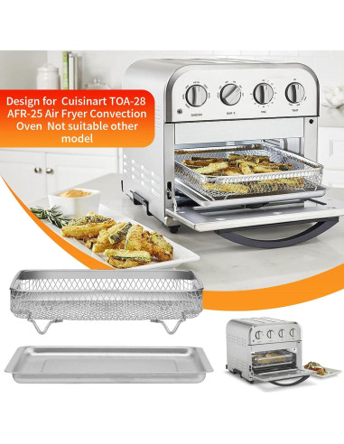 Bandeja de Reemplazo Cuisinart TOA-28 para Freidora de Aire 28.7x24.6cm