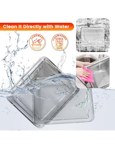 Bandeja de Reemplazo Cuisinart TOA-28 para Freidora de Aire 28.7x24.6cm