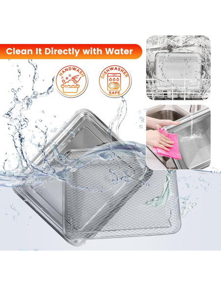 Bandeja de Reemplazo Cuisinart TOA-28 para Freidora de Aire 28.7x24.6cm