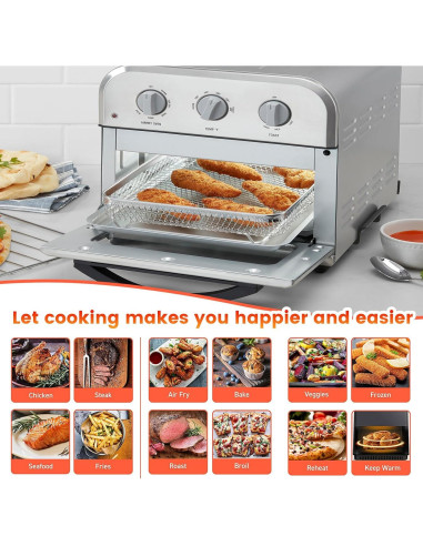 Bandeja de Reemplazo Cuisinart TOA-28 para Freidora de Aire 28.7x24.6cm