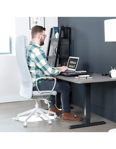 Elevador de Escritorio Ajustable VIVO 32" Negro DESK-V032J