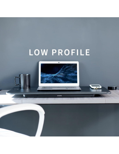 Elevador de Escritorio Ajustable VIVO 32" Negro DESK-V032J