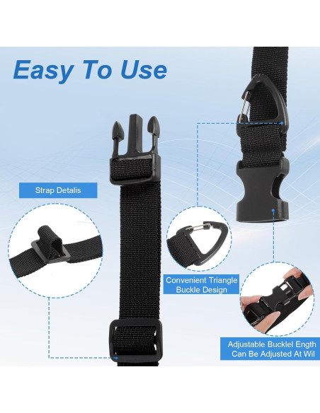 18 Organizadores de Soporte para Cables MBAIYO 43 cm Ajustables