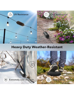 Cubierta de Seguridad para Cable de Extensión BN-LINK IP44 2 Pack 2