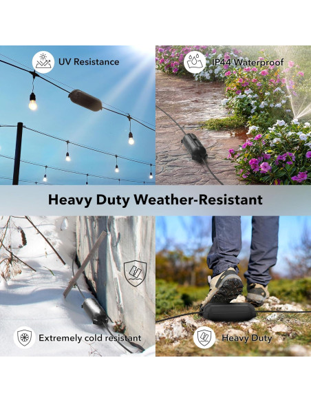 Cubierta de Seguridad para Cable de Extensión BN-LINK IP44 2 Pack