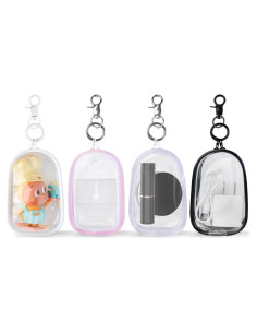 Paquete de 4 Botellas Desinfectante de Manos 30ml con Bolsa