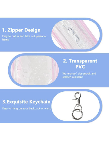 Paquete de 4 Botellas Desinfectante de Manos 30ml con Bolsa