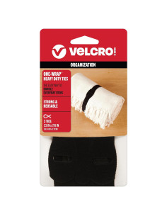 Ataduras Reutilizables VELCRO ONE-WRAP 58.4x2.2cm 3 Pzas
