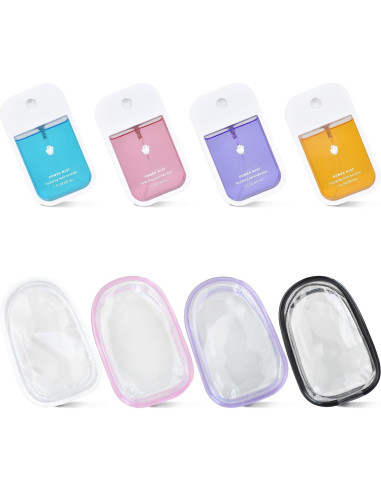 Paquete de 4 Botellas Desinfectante de Manos 30ml con Bolsa