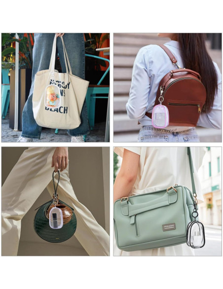 Paquete de 4 Botellas Desinfectante de Manos 30ml con Bolsa